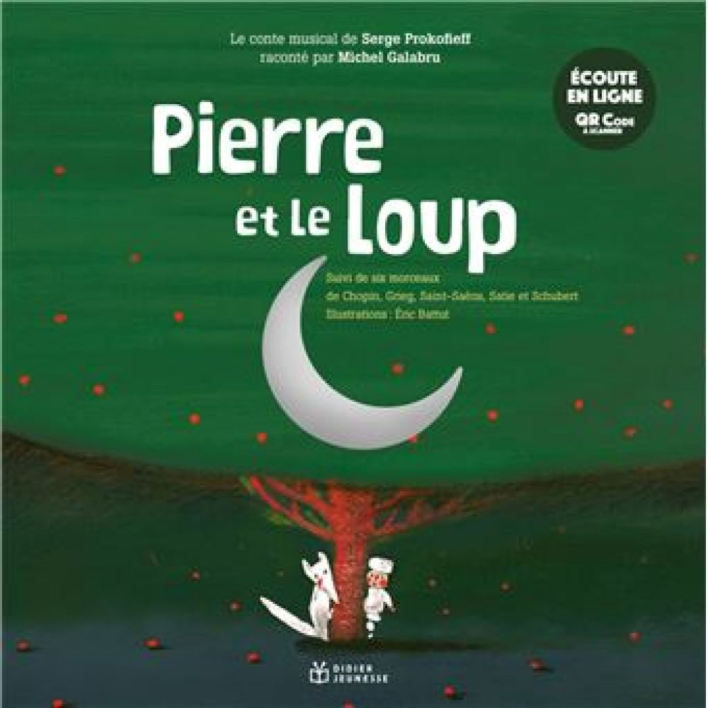 PIERRE ET LE LOUP LIVRE MUSICAL (BATTUT/PROKOFIEV)