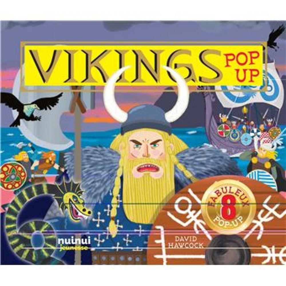 VIKINGS POP-UP (HAWCOCK DAVID)