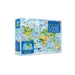 COFFRET ATLAS DU MONDE (LIVRE + PUZZLE DE 300 PIECES) (BAER/RAGONDET)