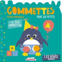MON P'TIT HEMMA GOMMETTES POUR LES PETITS - LES BEBES ANIMAUX (CAROTTE ET COMPAGNIE)
