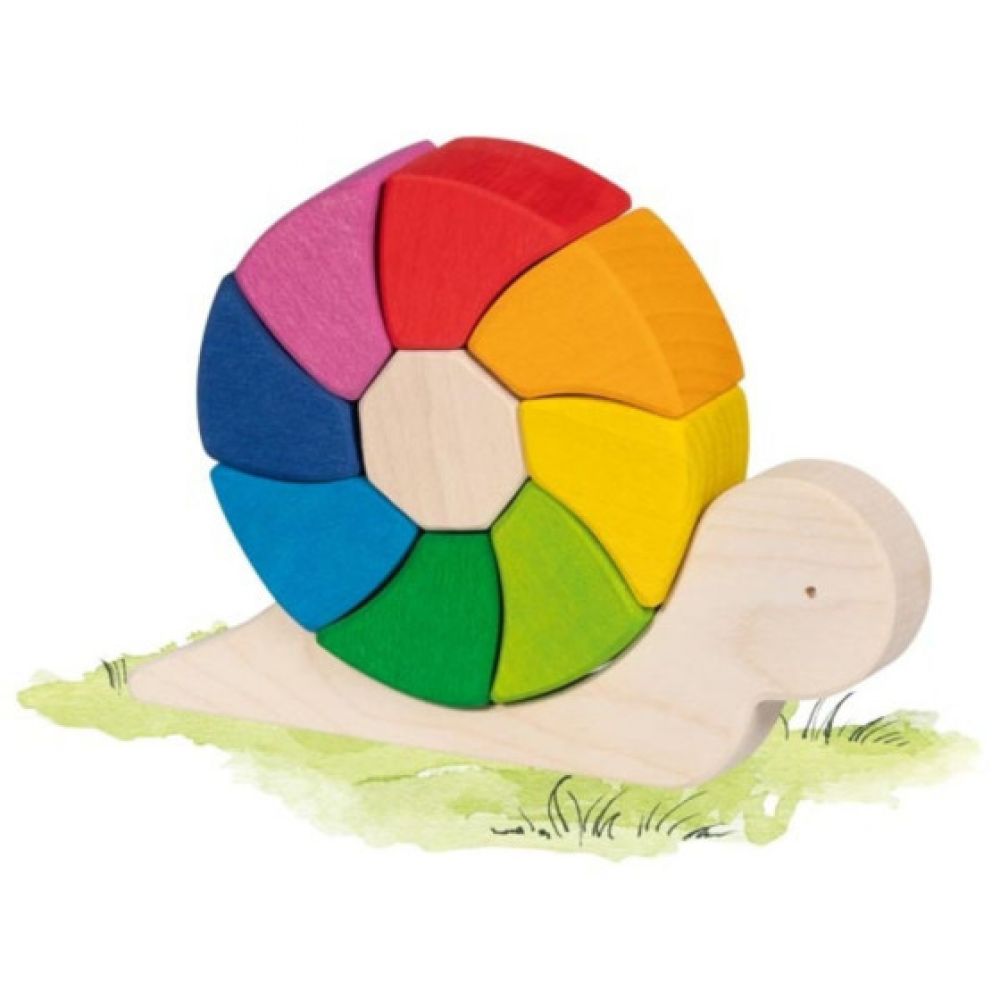 JEU DE CONSTRUCTION ESCARGOT