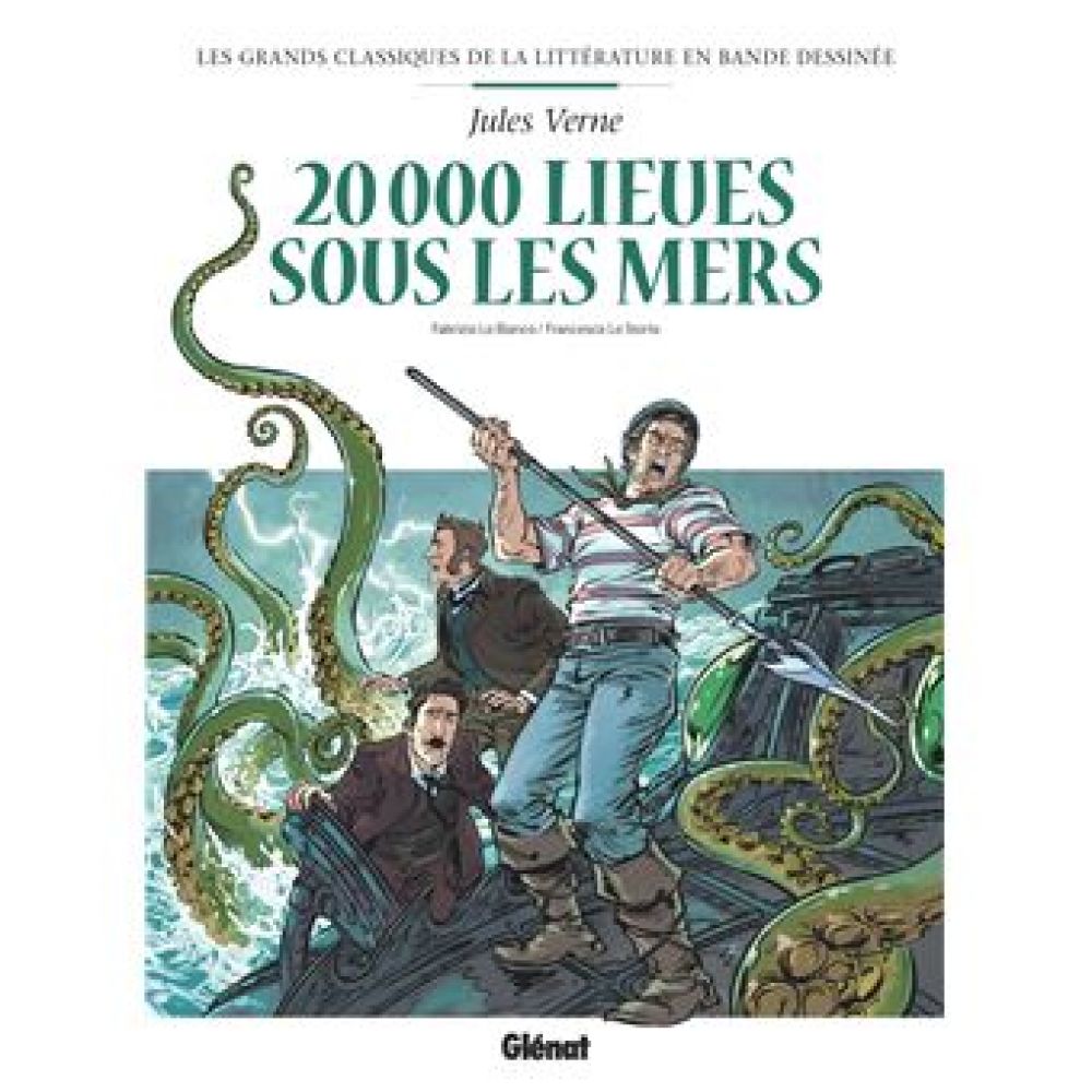VINGT MILLE LIEUES SOUS LES MERS EN BD (F. LO STORTO, F. LO BIANCO, J.VERNE)
