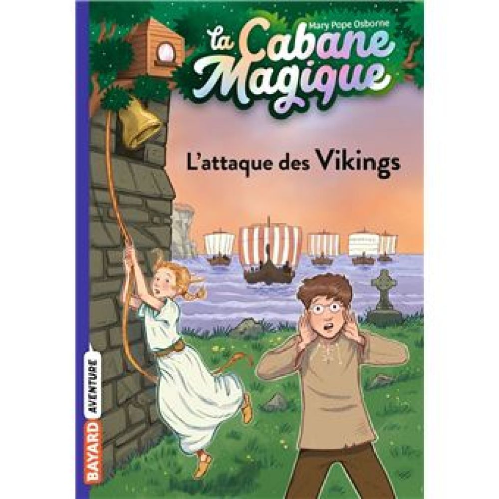 LA CABANE MAGIQUE, TOME 10 - L'ATTAQUE DES VIKINGS (POPE OSBORNE/MASSON)