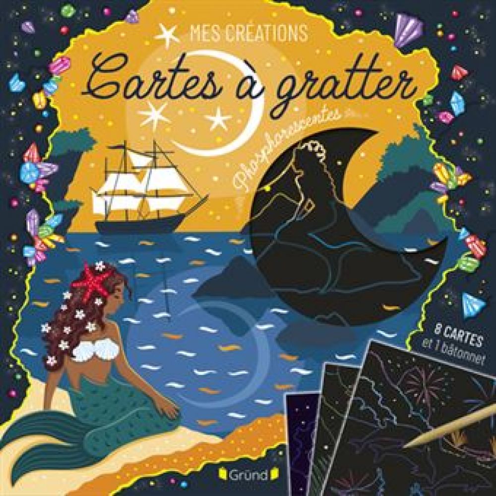 CARTES A GRATTER PHOSPHORESCENTES (CARTES A GRATTER PHOSPHORESCENTES) (DESBENOIT STEPHANIE)