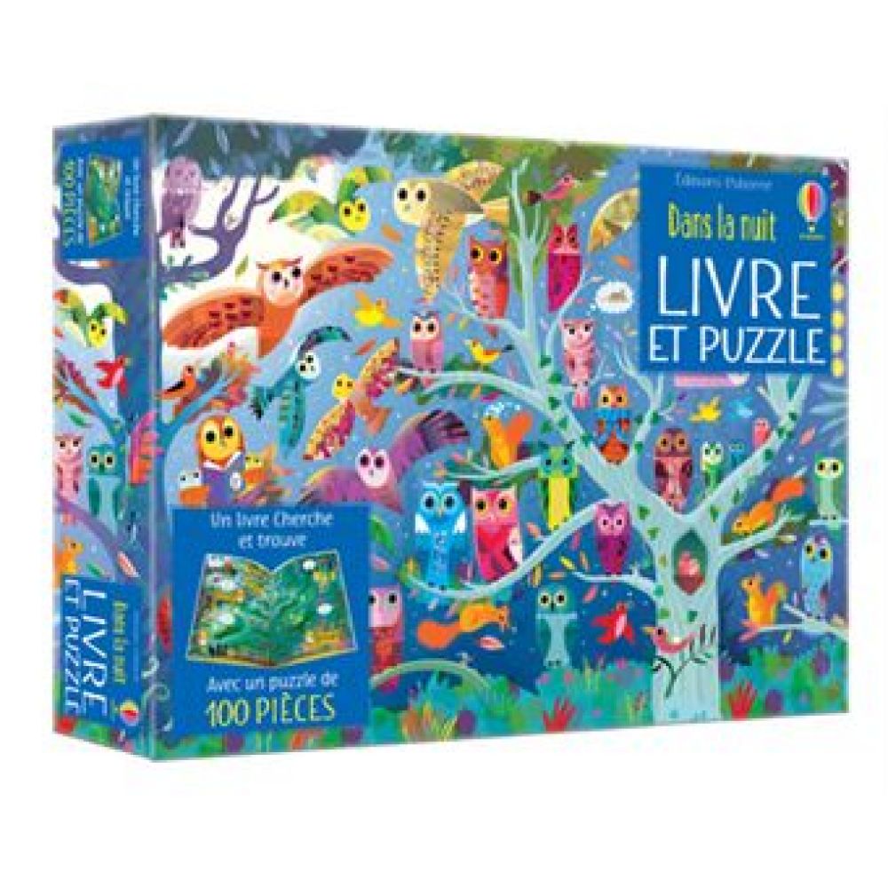DANS LA NUIT - COFFRET LIVRE ET PUZZLE (ROBSON/LUCAS/RUSSELL)