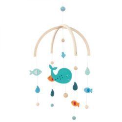 MOBILE BALEINE (25X30) - BOIS