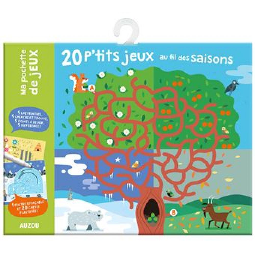 MA POCHETTE DE JEUX - 20 P'TITS JEUX AU FIL DES SAISONS (BRADFORD TIM)