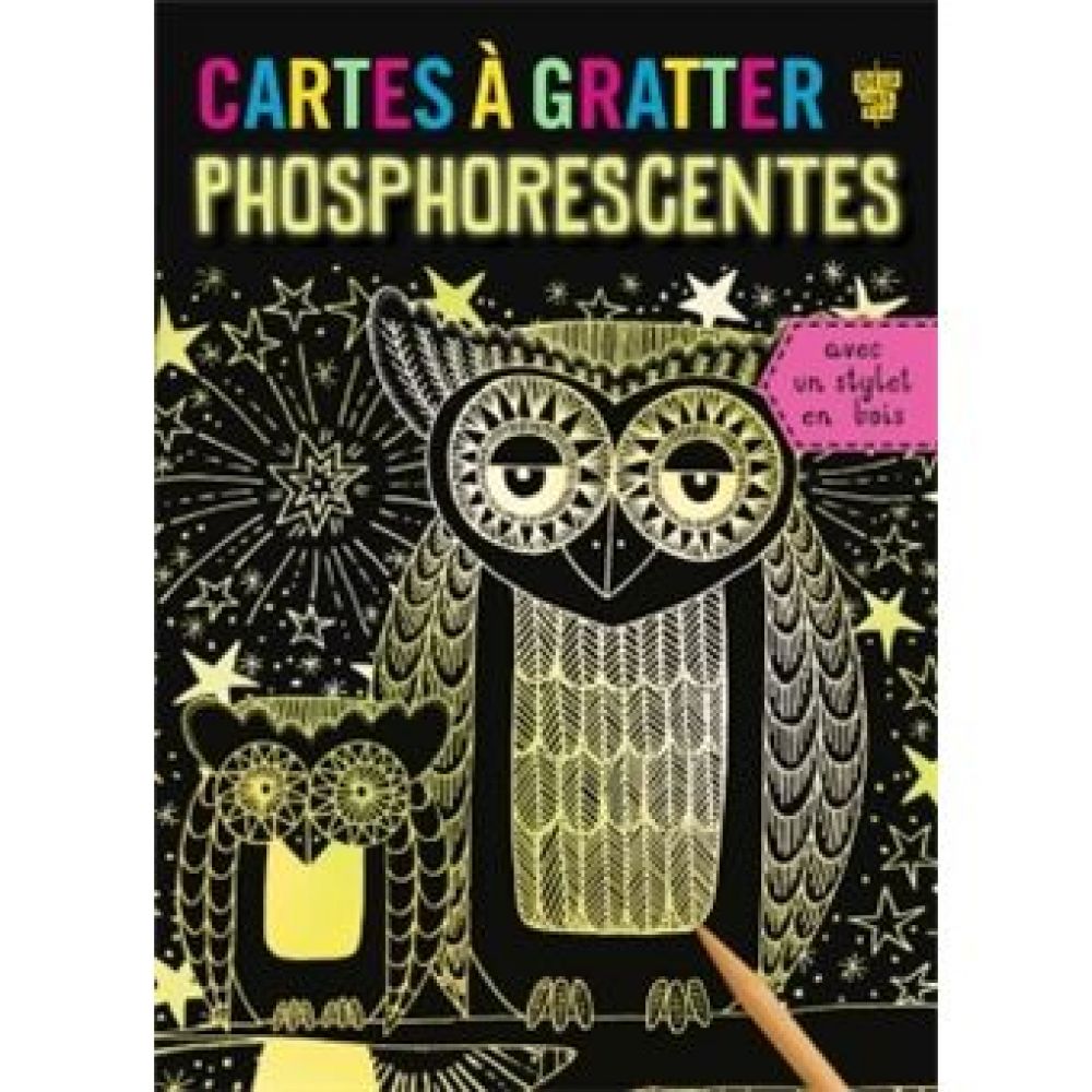 CARTES A GRATTER - PHOSPHORESCENTES (COLLECTIF. COLLECTIF)