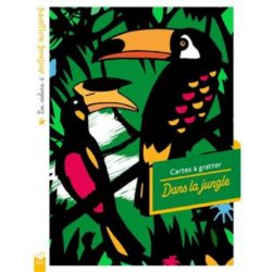 LES ATELIERS D'ANTOINE GUILLOPPE - CARTES A GRATTER DANS LA JUNGLE - POCHETTE AVEC ACCESSOIRES (ANTOINE GUILLOPPE)