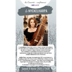 CONCERT-CONFÉRENCE - LE NYCKELHARPA (Sam. 8 février à 17h30)