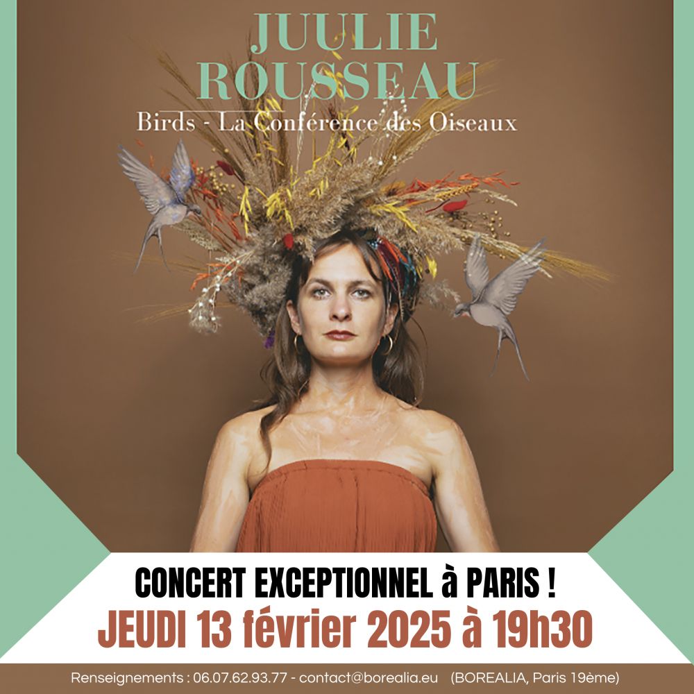 BIRDS - La conférence des Oiseaux par Juulie Rousseau (JEUDI 13 FÉVRIER 2025)