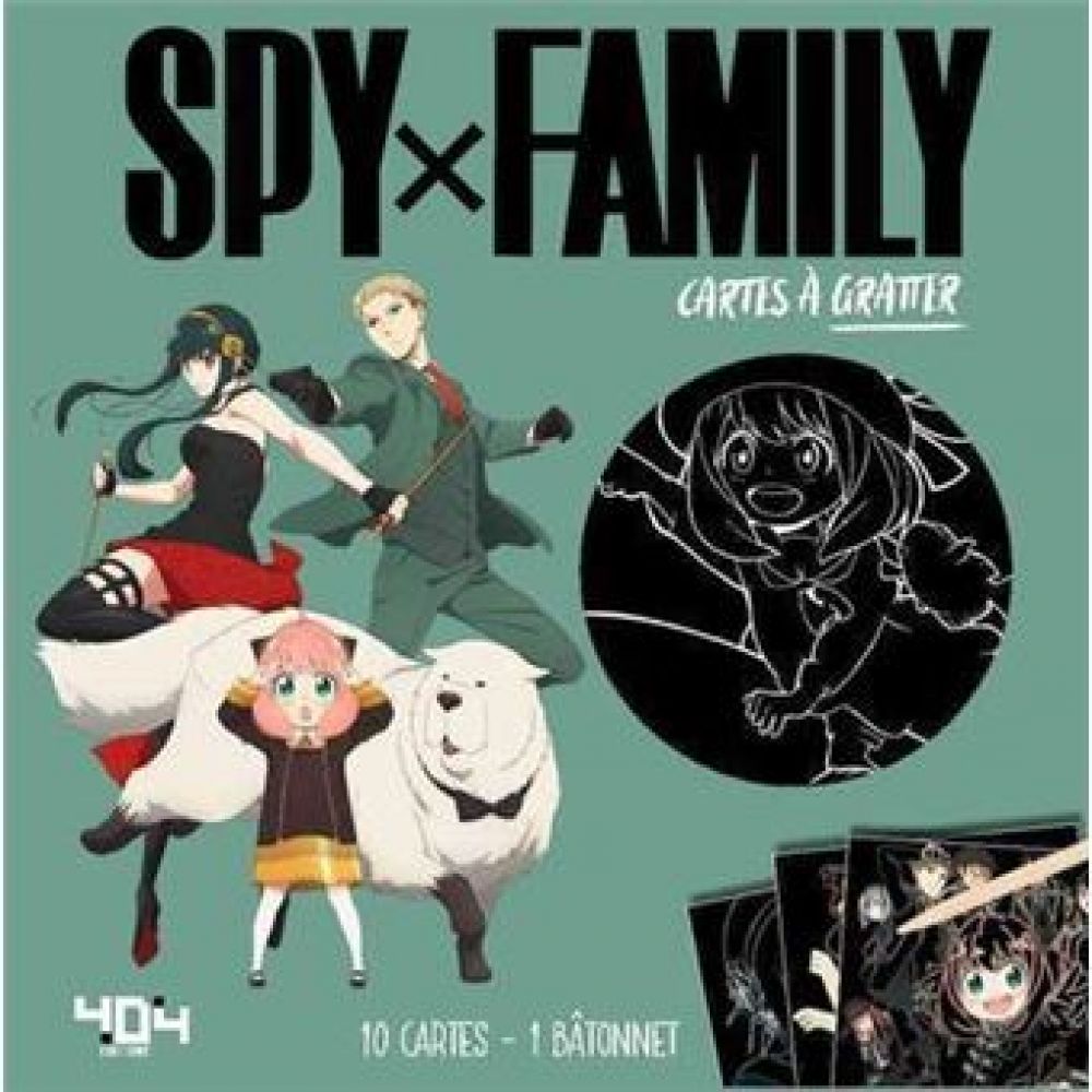 CARTES A GRATTER SPY X FAMILY (ENDO/CRUNCHYROLL)