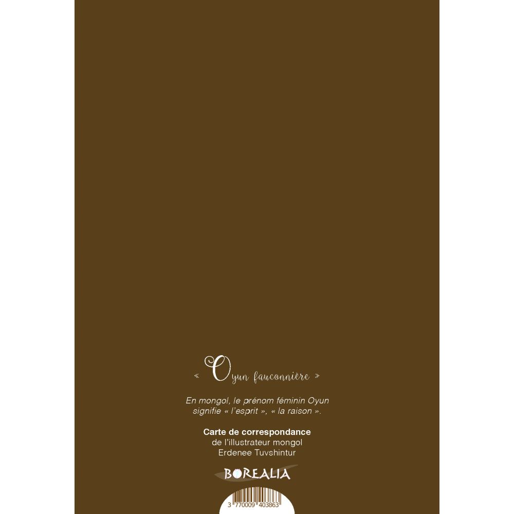Carte Mongole " Oyun fauconnière" – Image 2