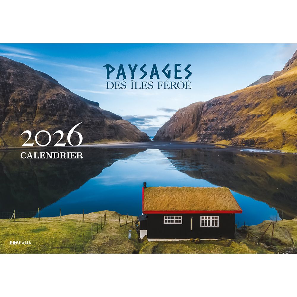 CALENDRIER 2026 (PAYSAGE DES ÎLES FÉROÉ)