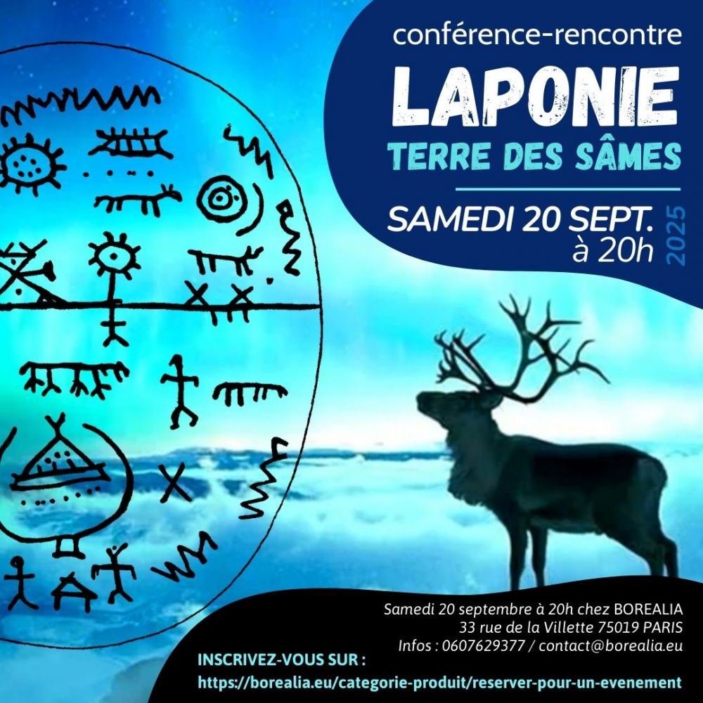 conférence-rencontre LAPONIE terre des sâmes (SAM. 20/09/2025)