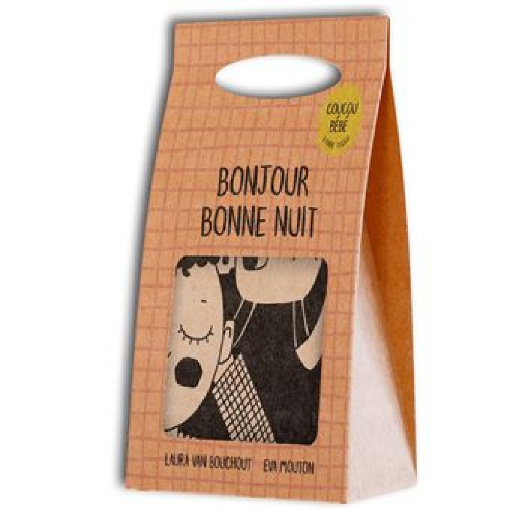 LIVRE TISSU: BONJOUR, BONNE NUIT (COLLECTIF)