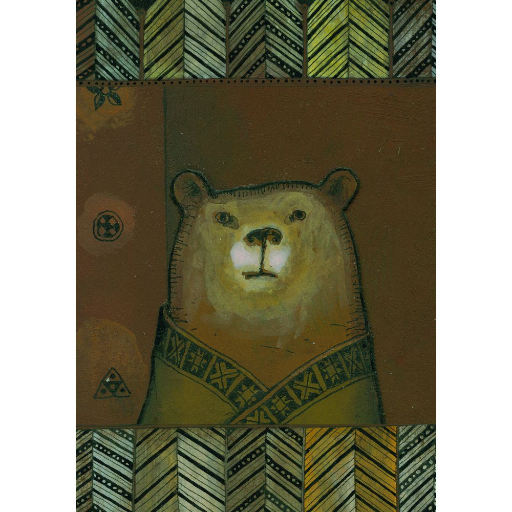 CARNET GRAND FORMAT "L'OURS"