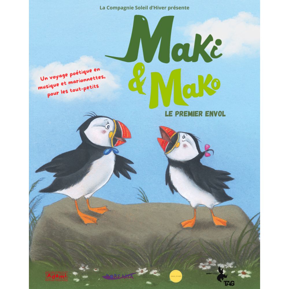 SPECTACLE MAKI ET MAKO - 13 DECEMBRE à 16H30