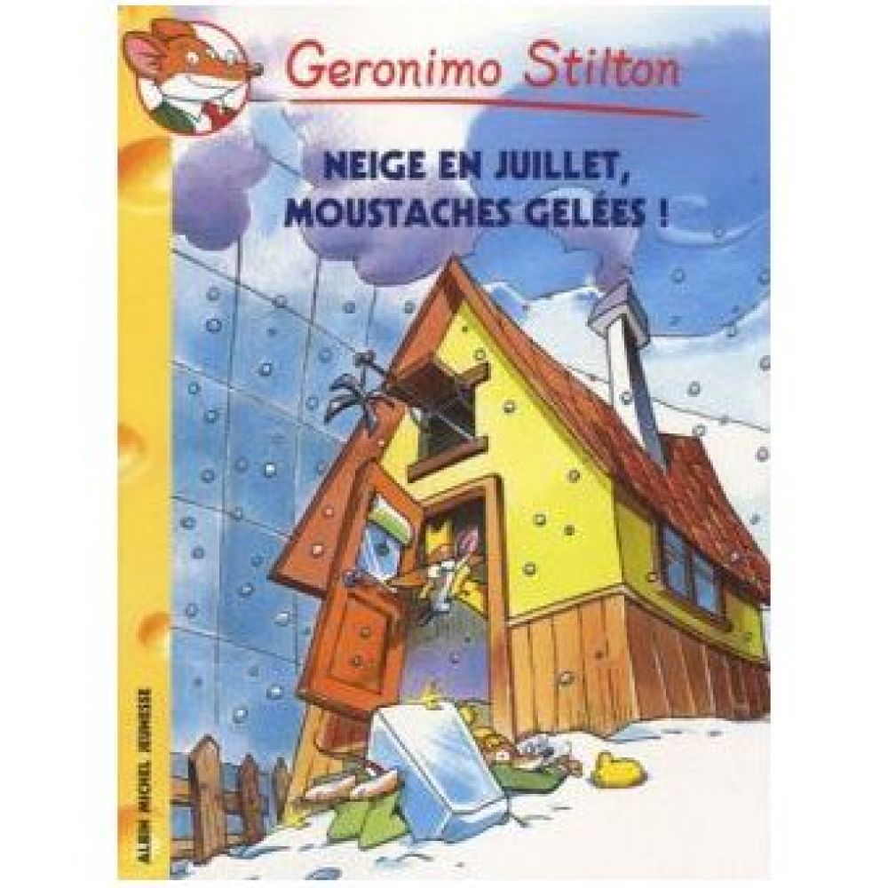 GERONIMO STILTON T51 NEIGE EN JUILLET, MOUSTACHES GELEES ! (PLUMEDERAT TITI)