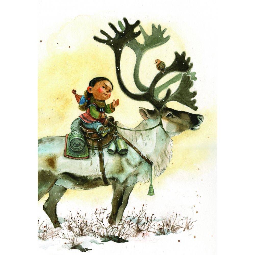 CARNET DE NOTE  "RENNE" (Tuvschintur - Renne)