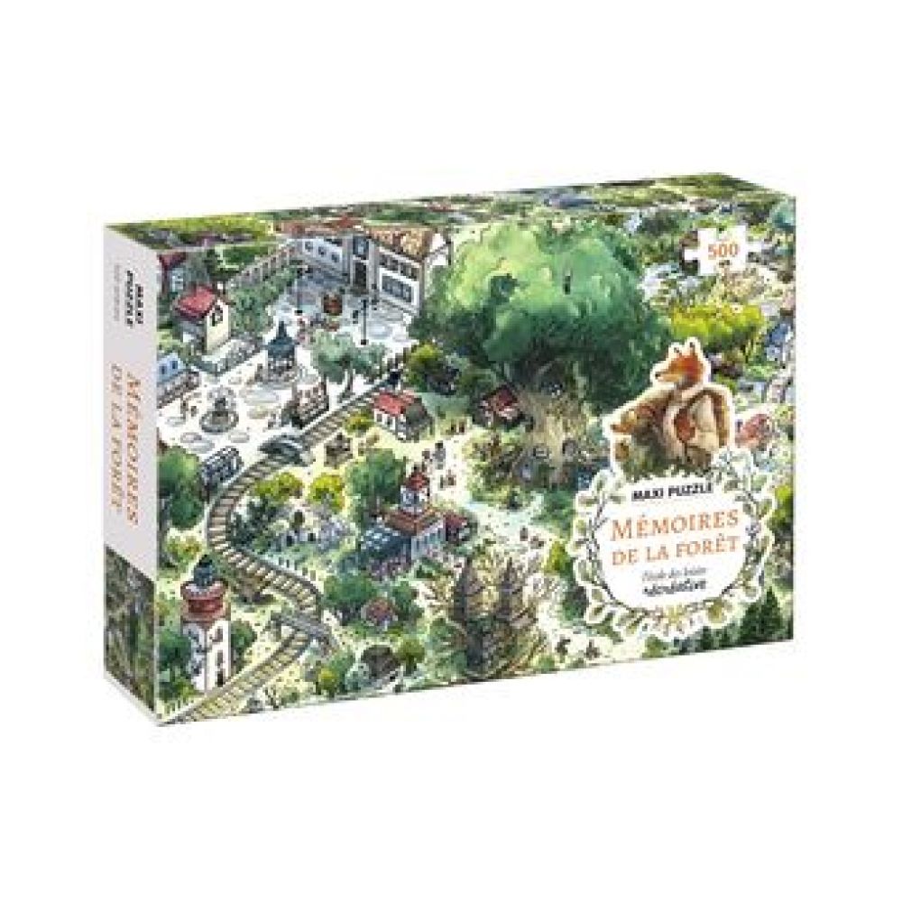 MEMOIRES DE LA FORET - PUZZLE DE 500 PIECES (BRUN-ARNAUD/SANOE)