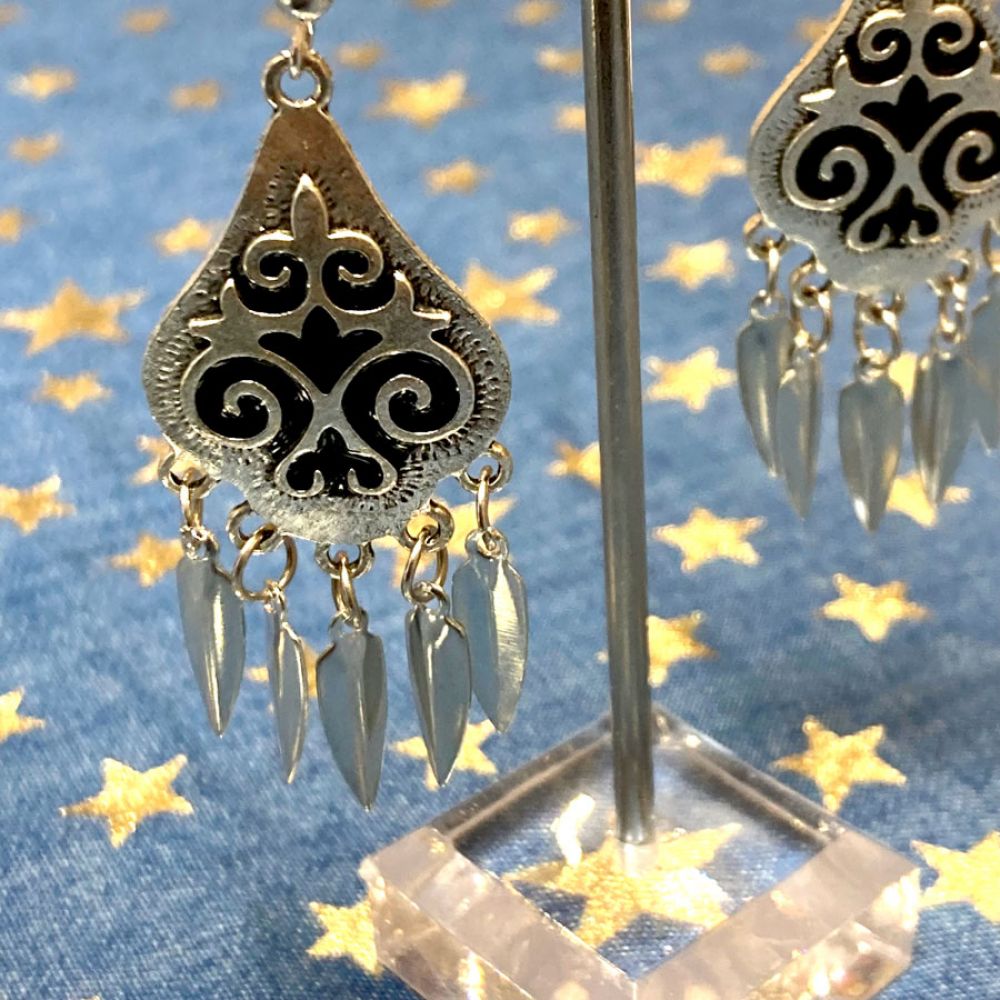 BOUCLE D'OREILLES (KAZAKHSTAN) - KAZ1 - A