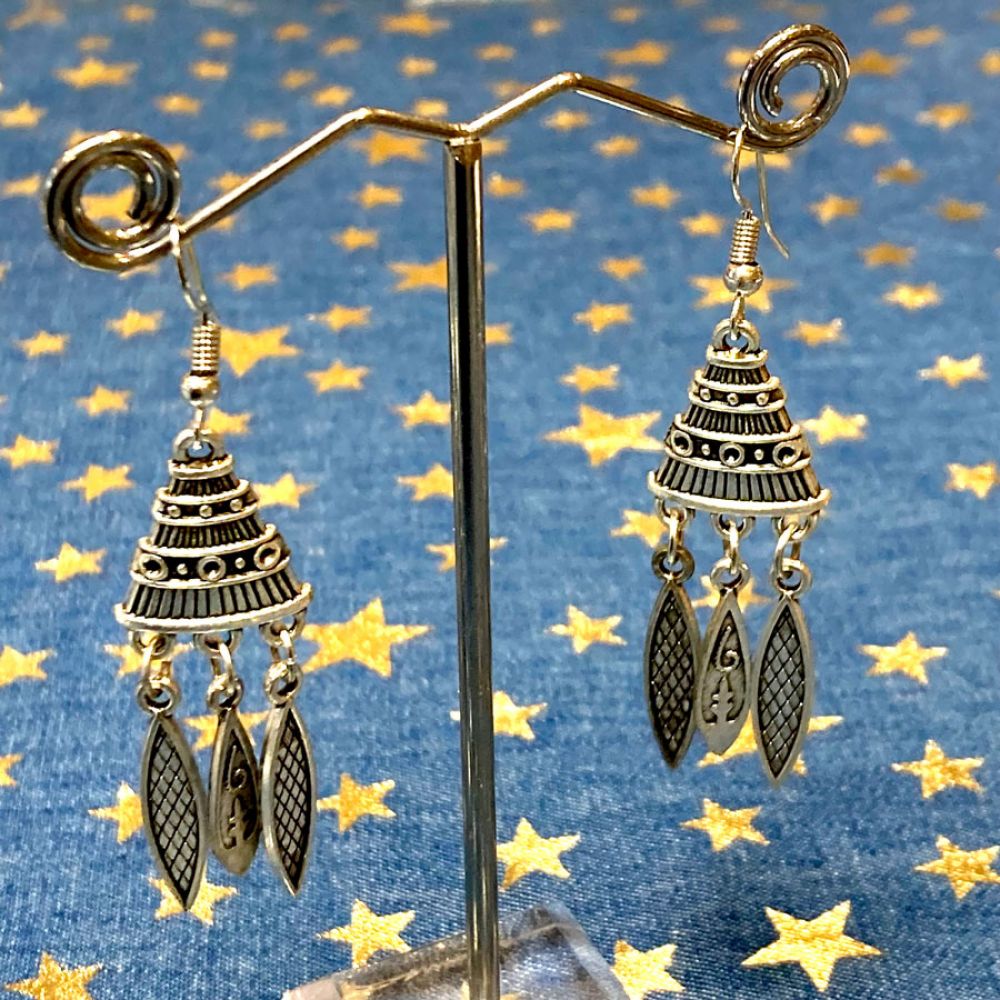 BOUCLE D'OREILLES (KAZAKHSTAN) - KAZ1 - D