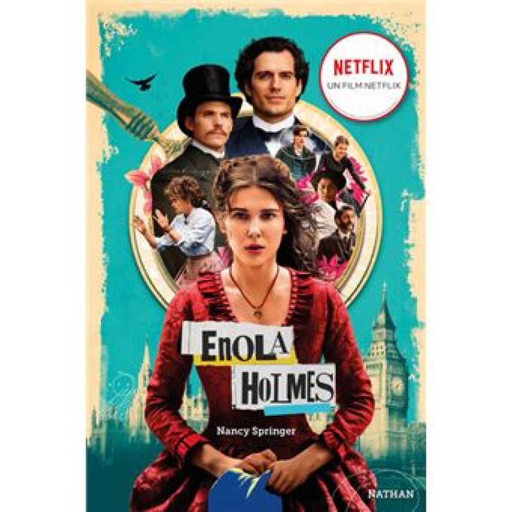 LES ENQUETES D'ENOLA HOLMES - TOME 1 LA DOUBLE DISPARITION -EDITION FILM- (SPRINGER/GAUTHEY)