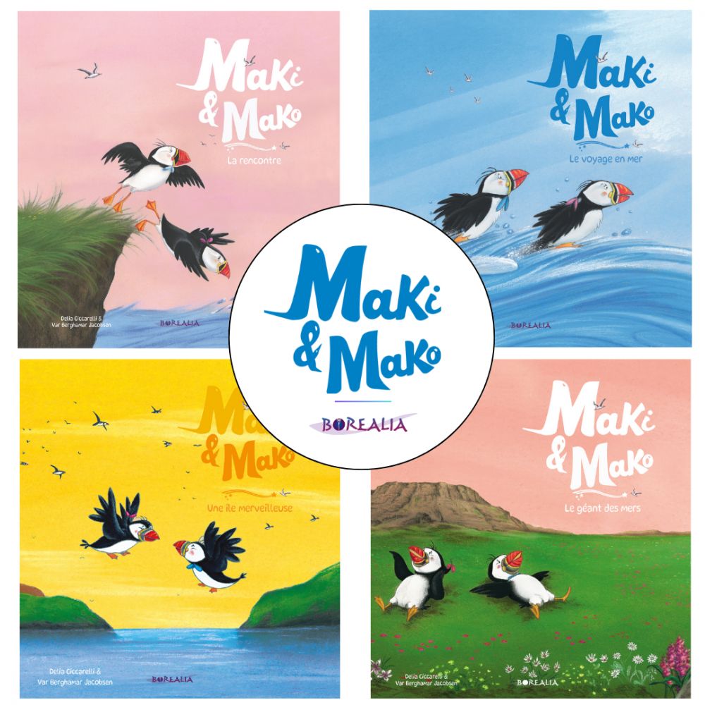 COLLECTION MAKI & MAKO (4 TOMES)