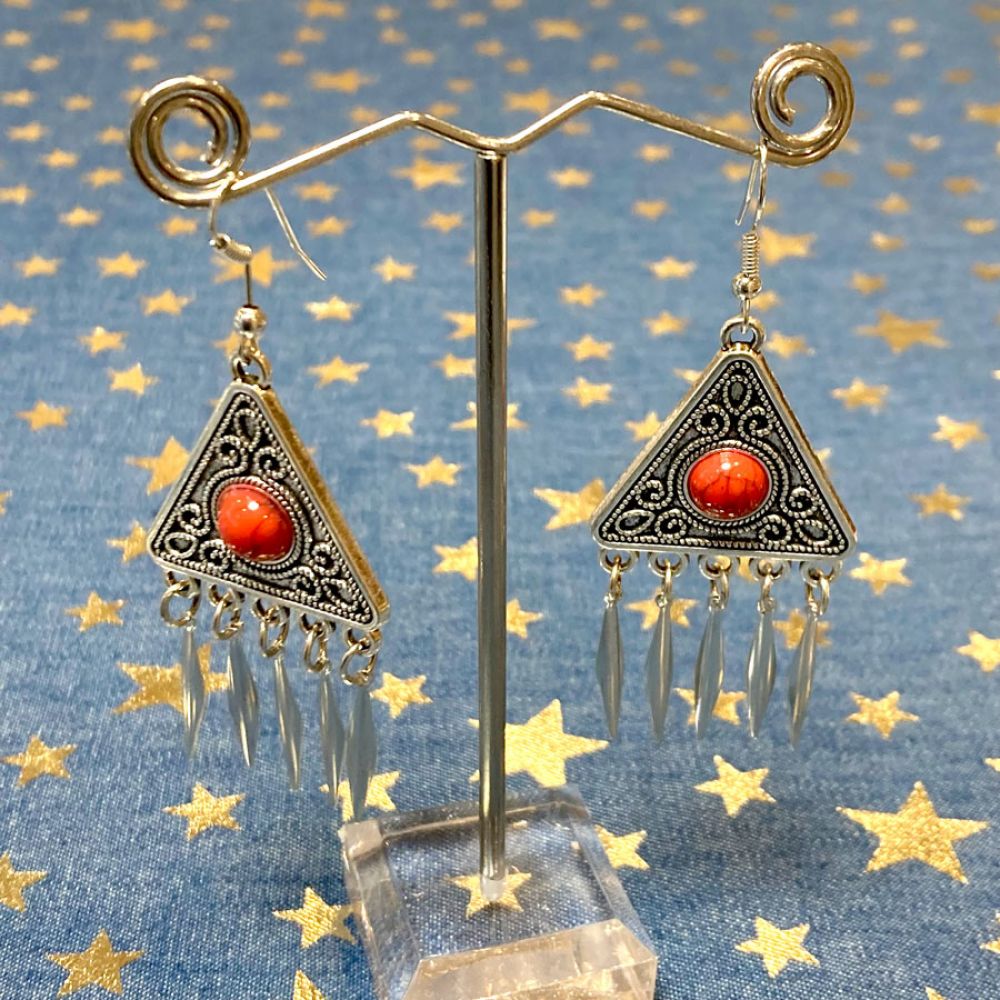 BOUCLE D'OREILLES (KAZAKHSTAN) - KAZ1 - B