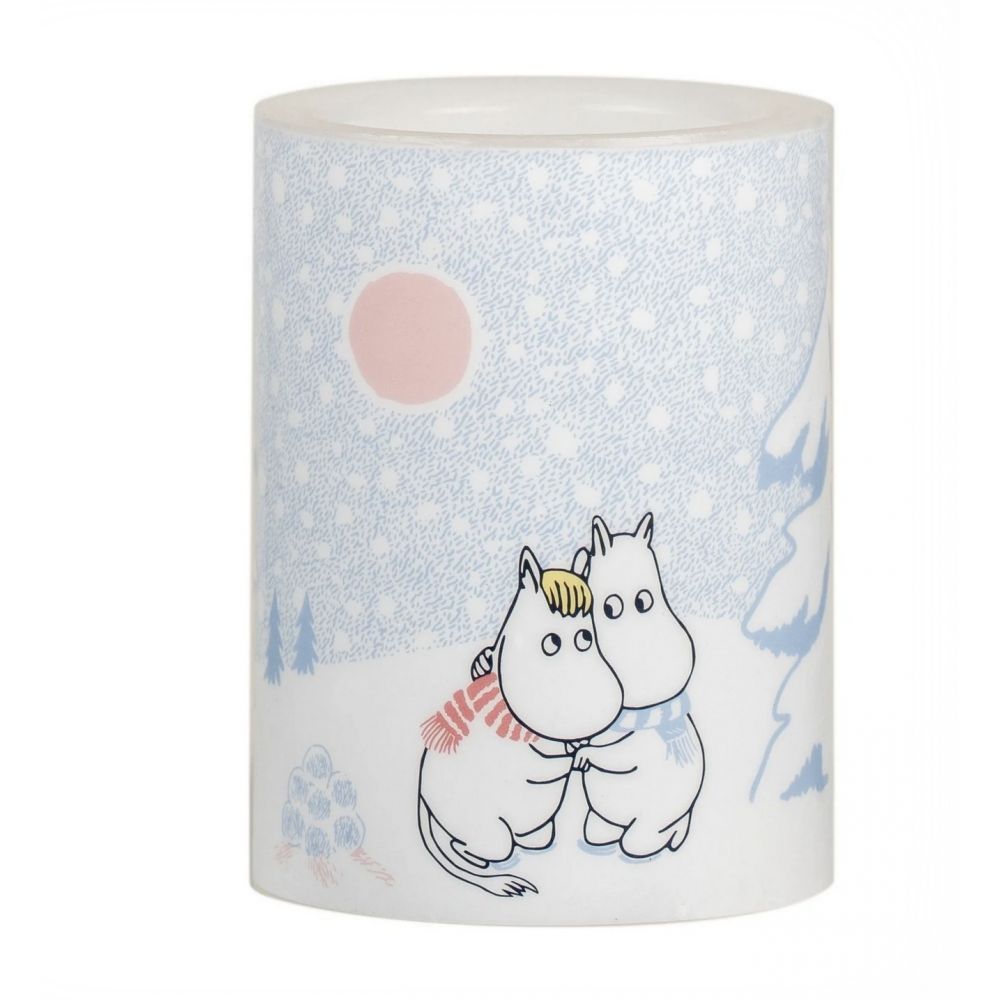 BOUGIE LED MOOMIN A PILES (2 PILES 3,5 VOLTS) (FINLANDE)