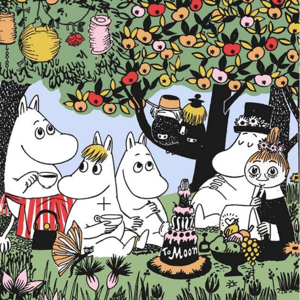 SERVIETTE FAMILLE MOOMIN