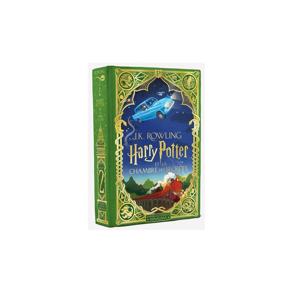 HARRY POTTER - II - HARRY POTTER A L'ECOLE DES SORCIERS - EDITION ILLUSTREE INTERACTIVE - GRAPHISME E