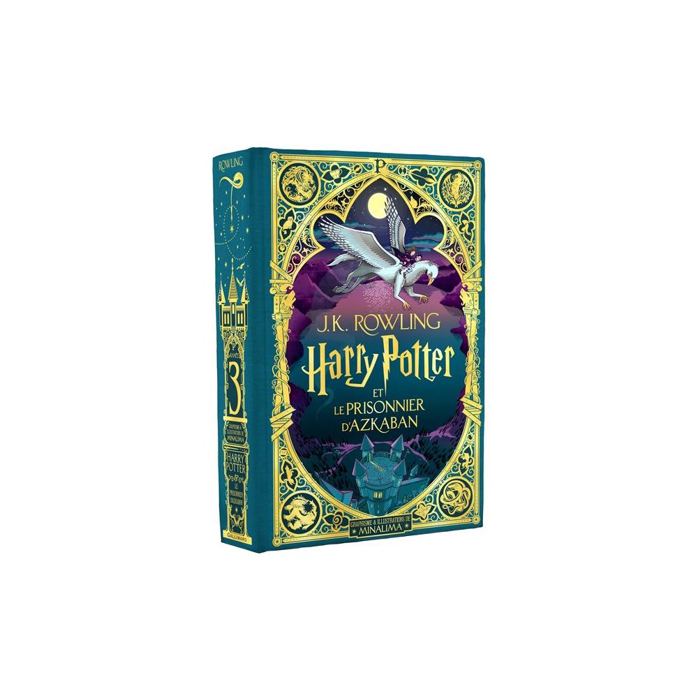 HARRY POTTER - III - HARRY POTTER A L'ECOLE DES SORCIERS - EDITION ILLUSTREE INTERACTIVE - GRAPHISME E