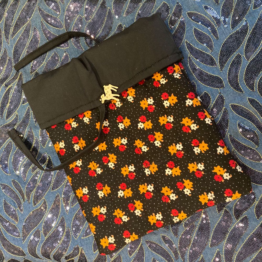 PROTEGE-LIVRES AUTOMNE FLEURI