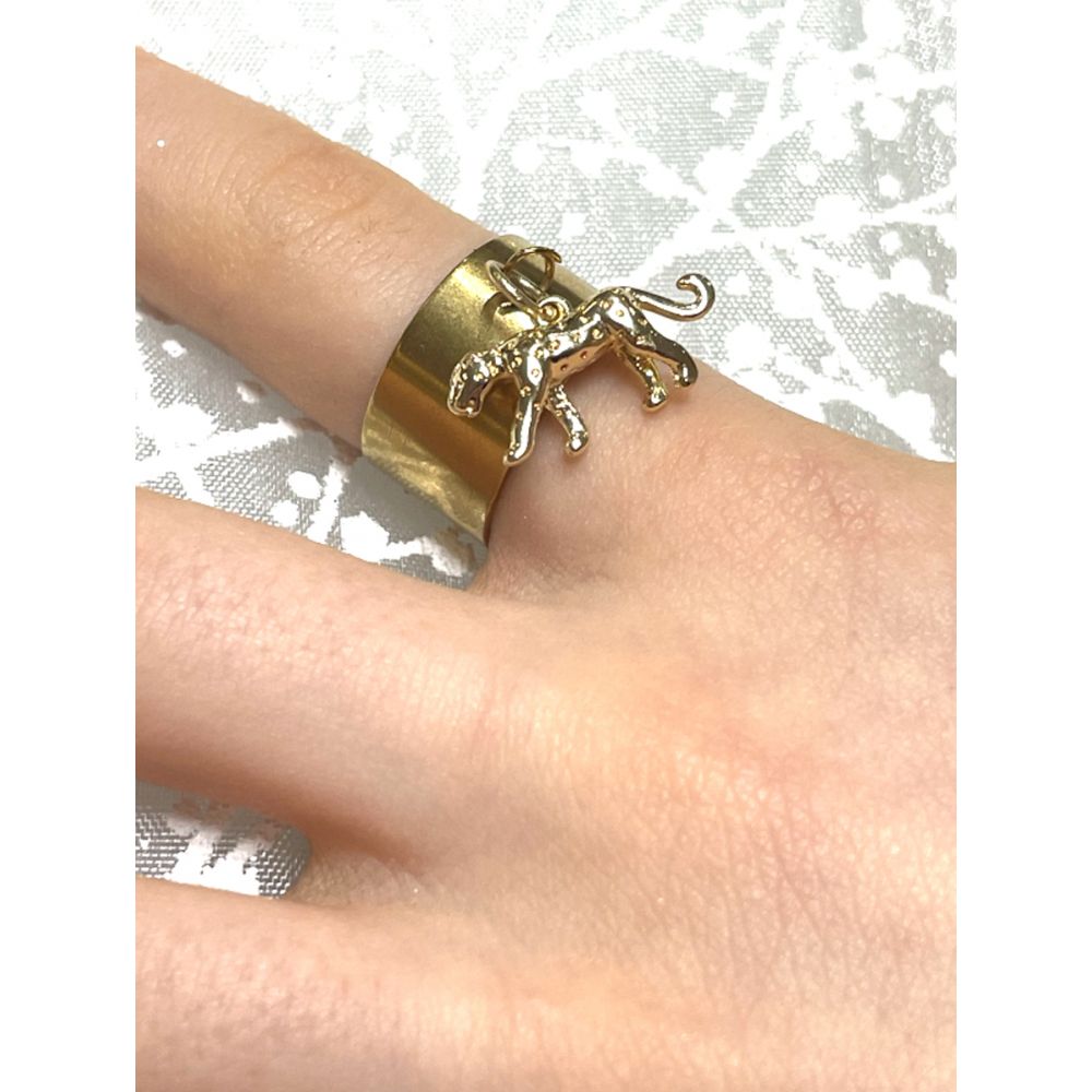 BAGUE LEOPARD