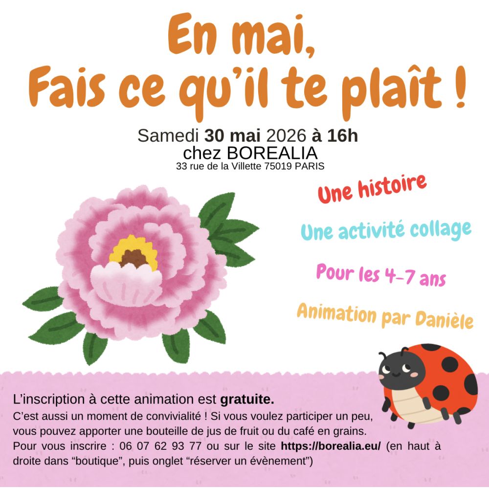 ANIMATION POUR LES ENFANTS 30 MAI 2026
