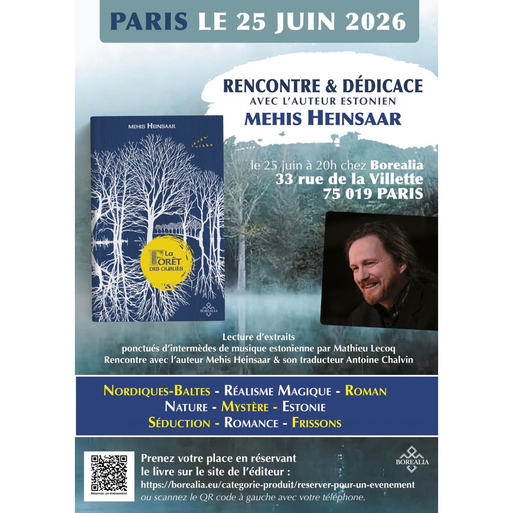 RENCONTRE CHEZ BOREALIA LE 25/06/26 LA FORÊT DES OUBLIÉS (MEHIS HEINSAAR)