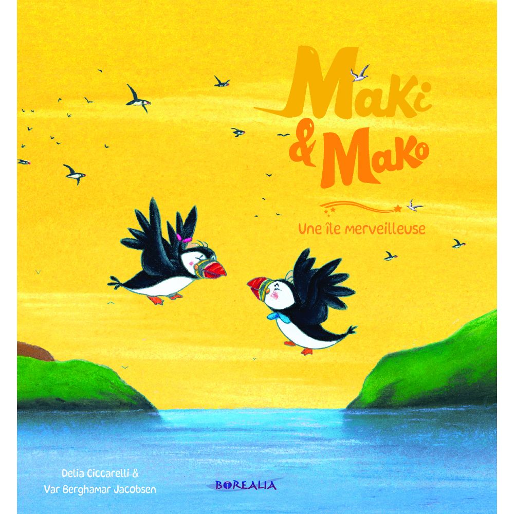 MAKI & MAKO - TOME 4 UNE ILE MERVEILLEUSE (CICCARELLI DELIA / JACOBSEN VAR BERGHAMAR) – Image 1