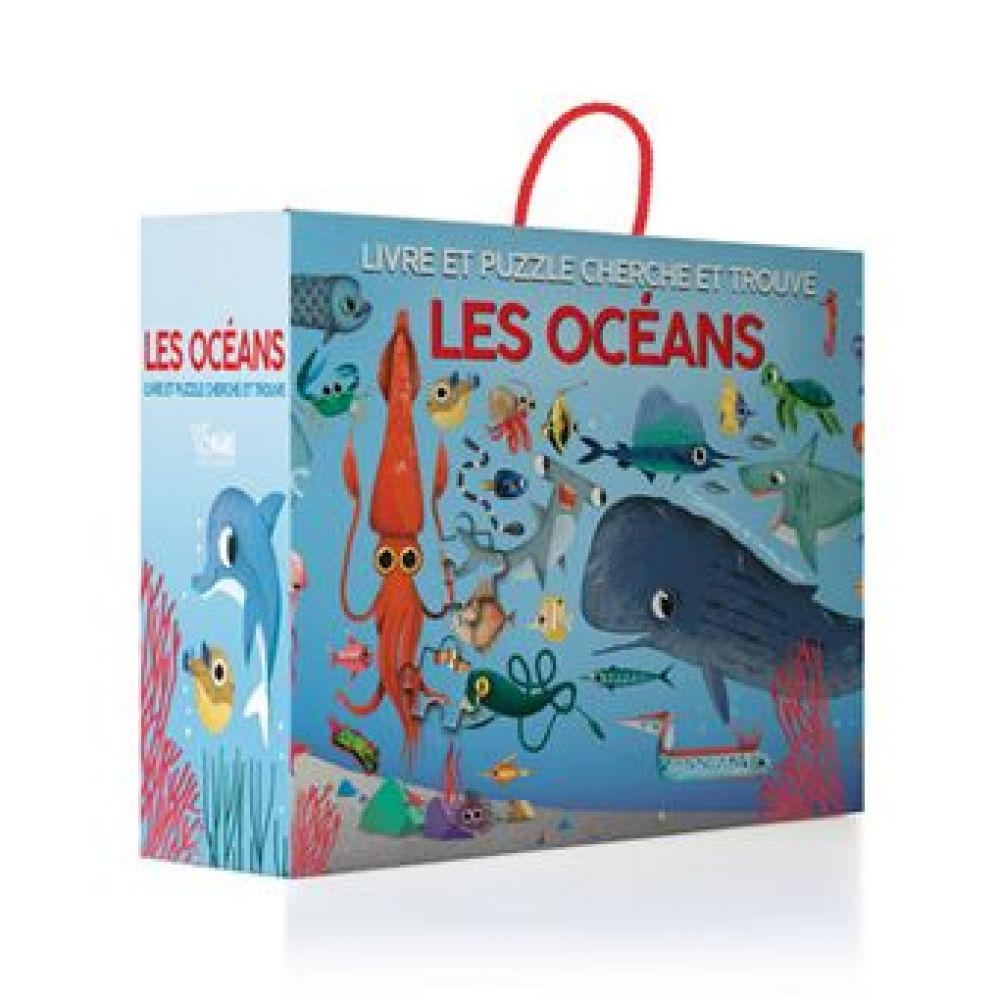 LES OCEANS - LIVRE ET PUZZLE CHERCHE ET TROUVE