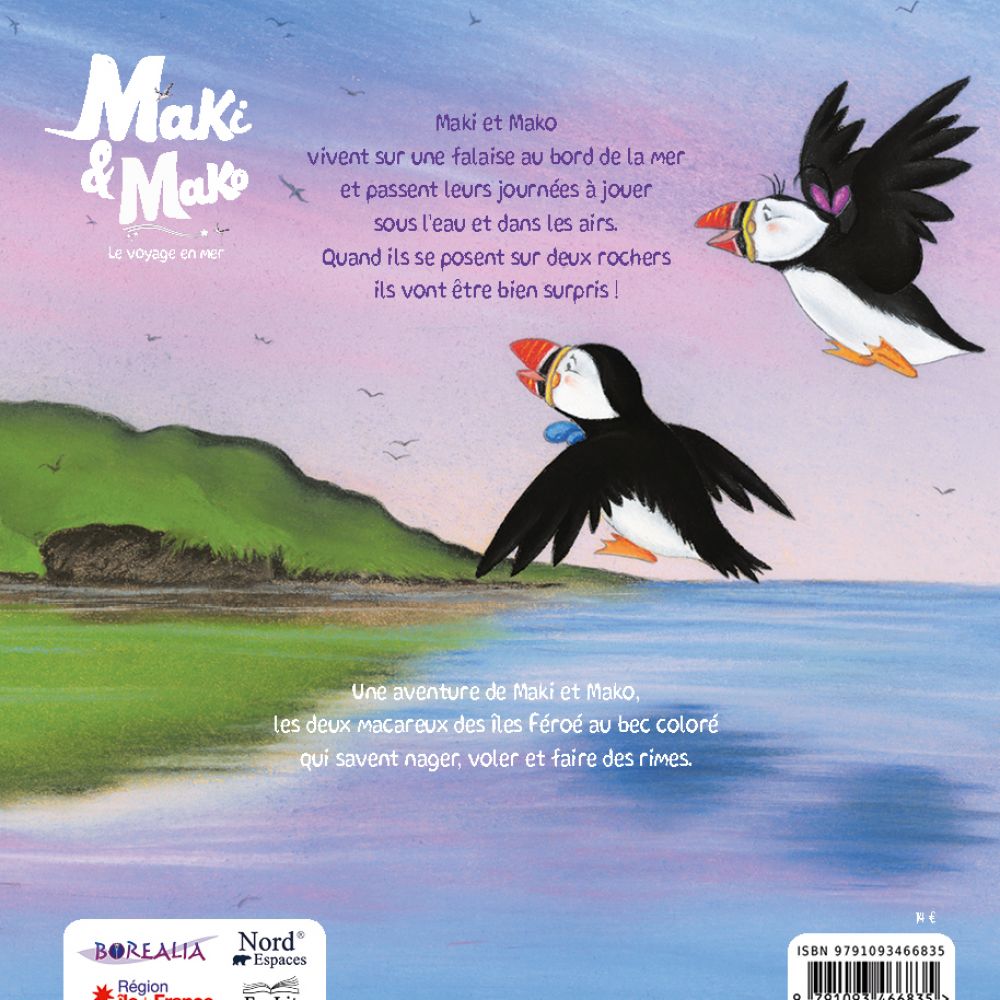 MAKI & MAKO - TOME 2 LE VOYAGE EN MER (CICCARELLI DELIA / JACOBSEN VAR BERGHAMAR) – Image 1
