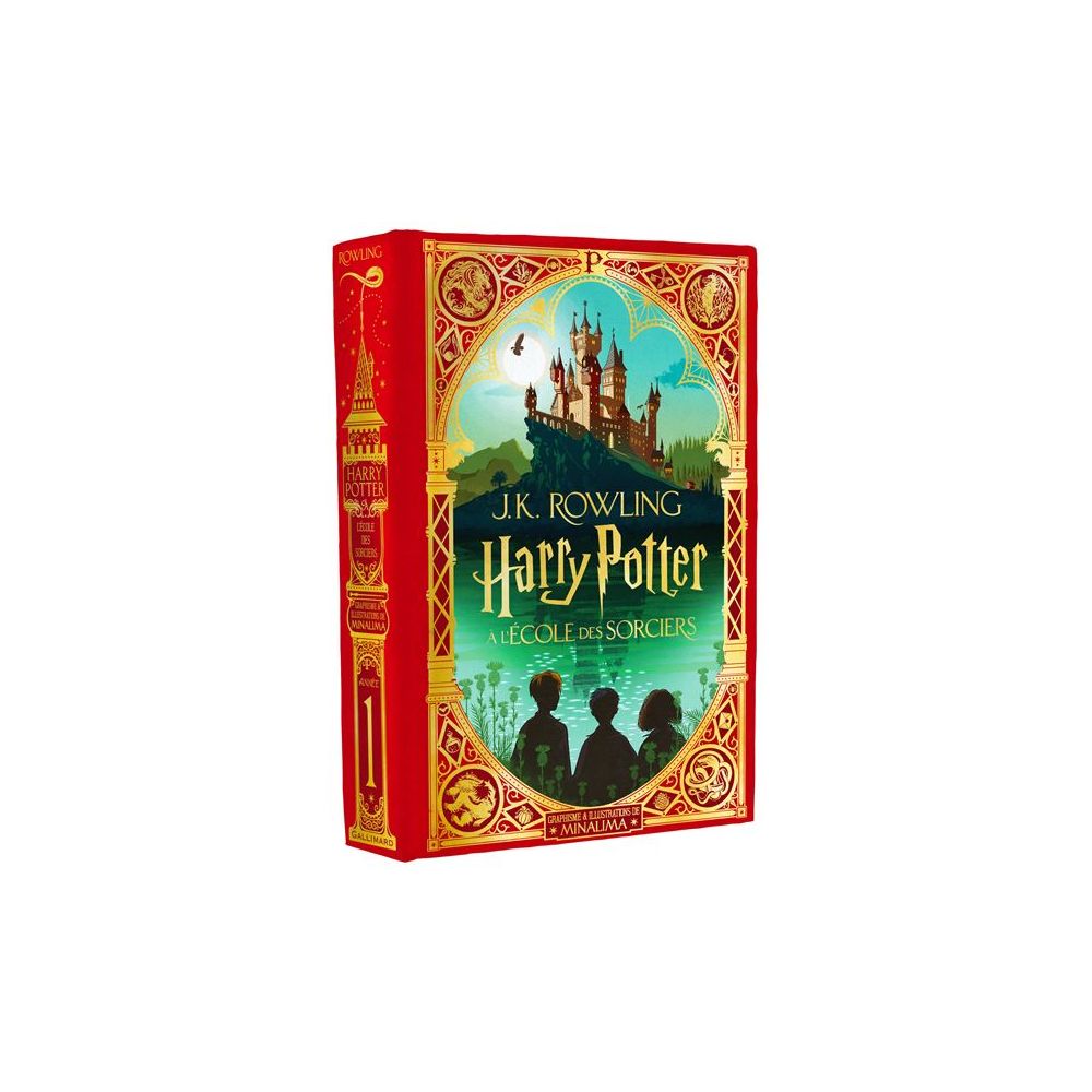 HARRY POTTER - I - HARRY POTTER A L'ECOLE DES SORCIERS - EDITION ILLUSTREE INTERACTIVE - GRAPHISME E