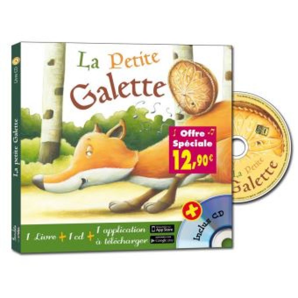 LA PETITE GALETTE - 1 LIVRE + 1 CD + 1 APPLICATION A TELECHARGER (ROBERT BRUNO)