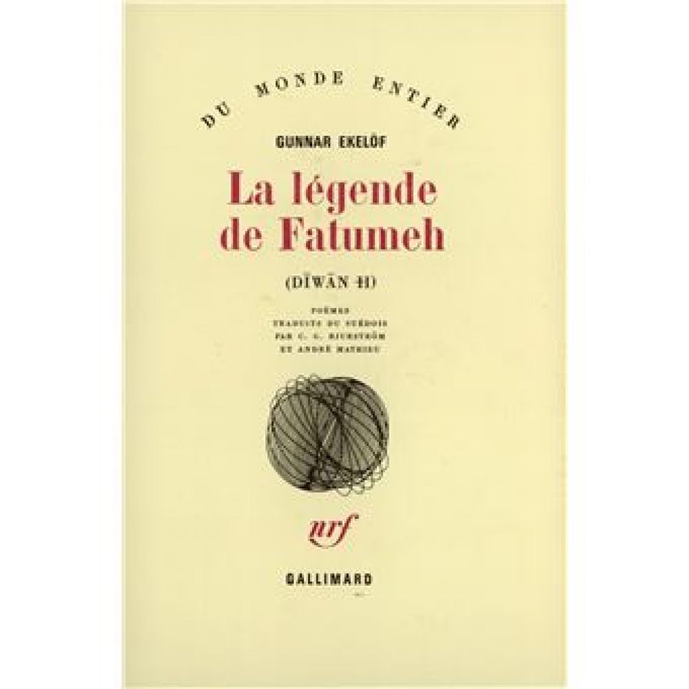 DIWAN - II - LA LEGENDE DE FATUMEH (EKELOF GUNNAR)