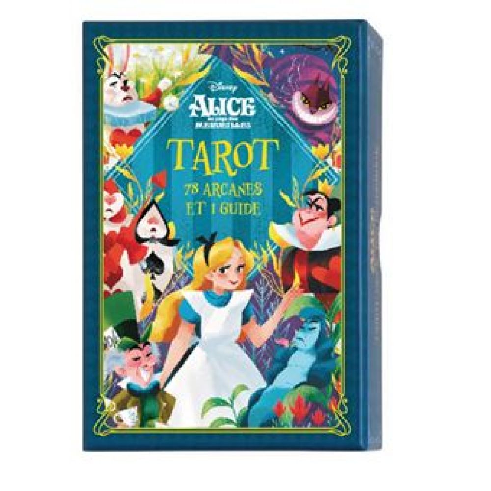 COFFRET TAROT ALICE AU PAYS DES MERVEILLES (MINERVA SIEGEL, LISA VANNINA, XAVIER HANART)