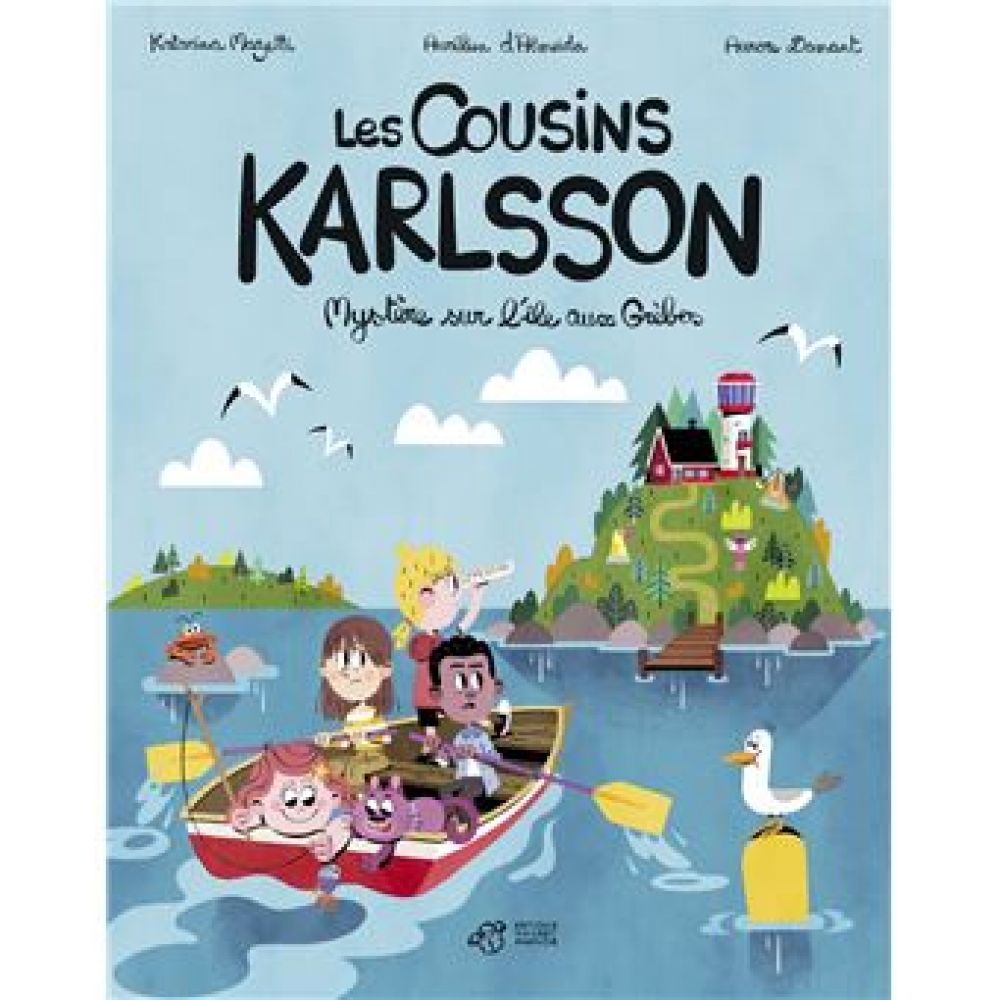 LES COUSINS KARLSSON - MYSTERE SUR L'ILE AUX GREBES (MAZETTI, KATARINA)